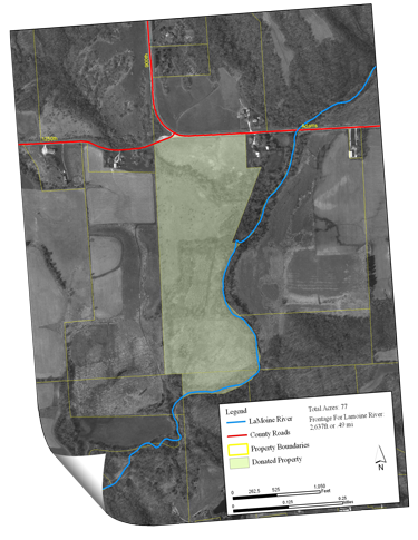 Map of the Fink Field Laboratory