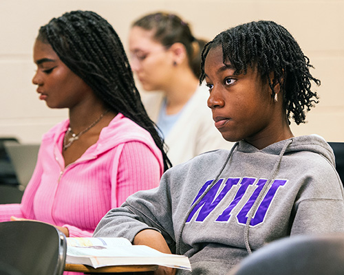 students in a class