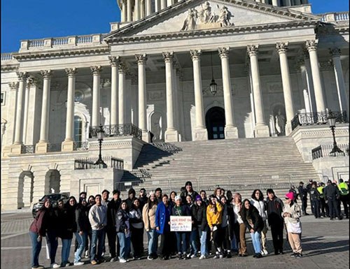 Students in Washington DC