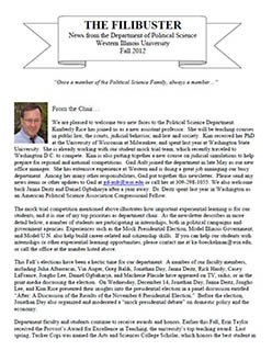 Fall 2012 Newsletter