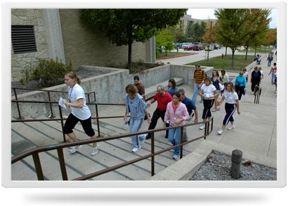 Student tour of WIU