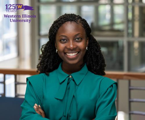 Nadia Soares Indjai, WIU public health graduate student.