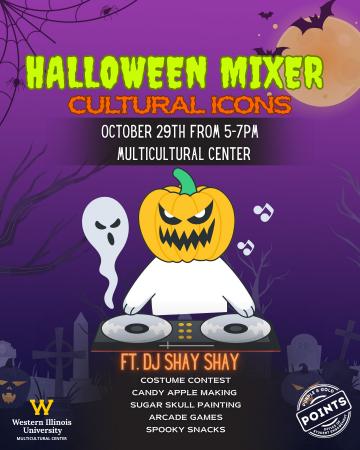 The MCC is hosting a halloween mixer on Wednesday.