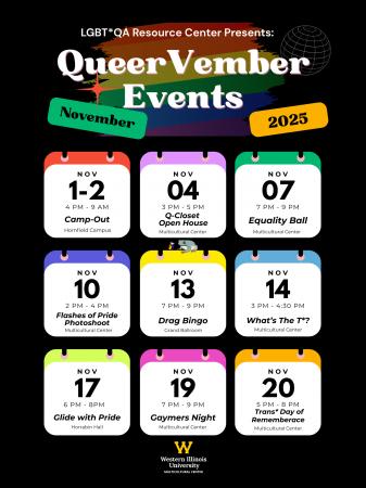 QueerVember will have multiple events throughout the month.