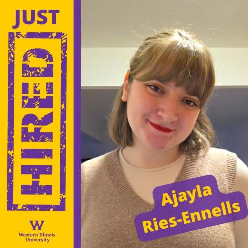 Ajayla Ries-Ennells was recently hired as an english teacher at Sterling High School in Sterling, IL.