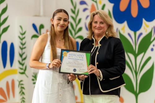 SBDC Business Advisor, Maria Ramos-Elisondo (left) and SBDC Director, Ann Friederichs (right). 