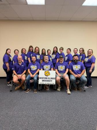 The Western Illinois University School of Agriculture hosted a two-day professional development event for middle school agriculture educators.