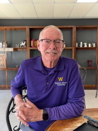 Miner, a longtime WIU leader and Macomb native, reflects on his decades of service to WIU, where he earned two degrees and spent 27 years shaping student life.
