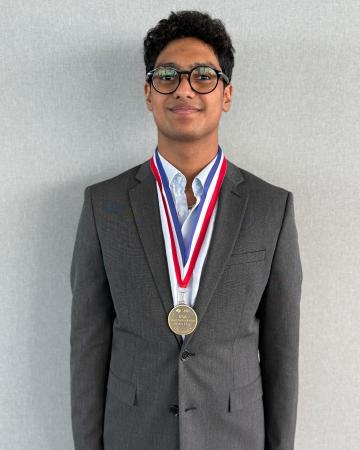 Dunlap High School senior Mohammed Mubarak Ali earned national recognition this summer in the Stockholm Junior Water Prize competition for his freshwater research project.