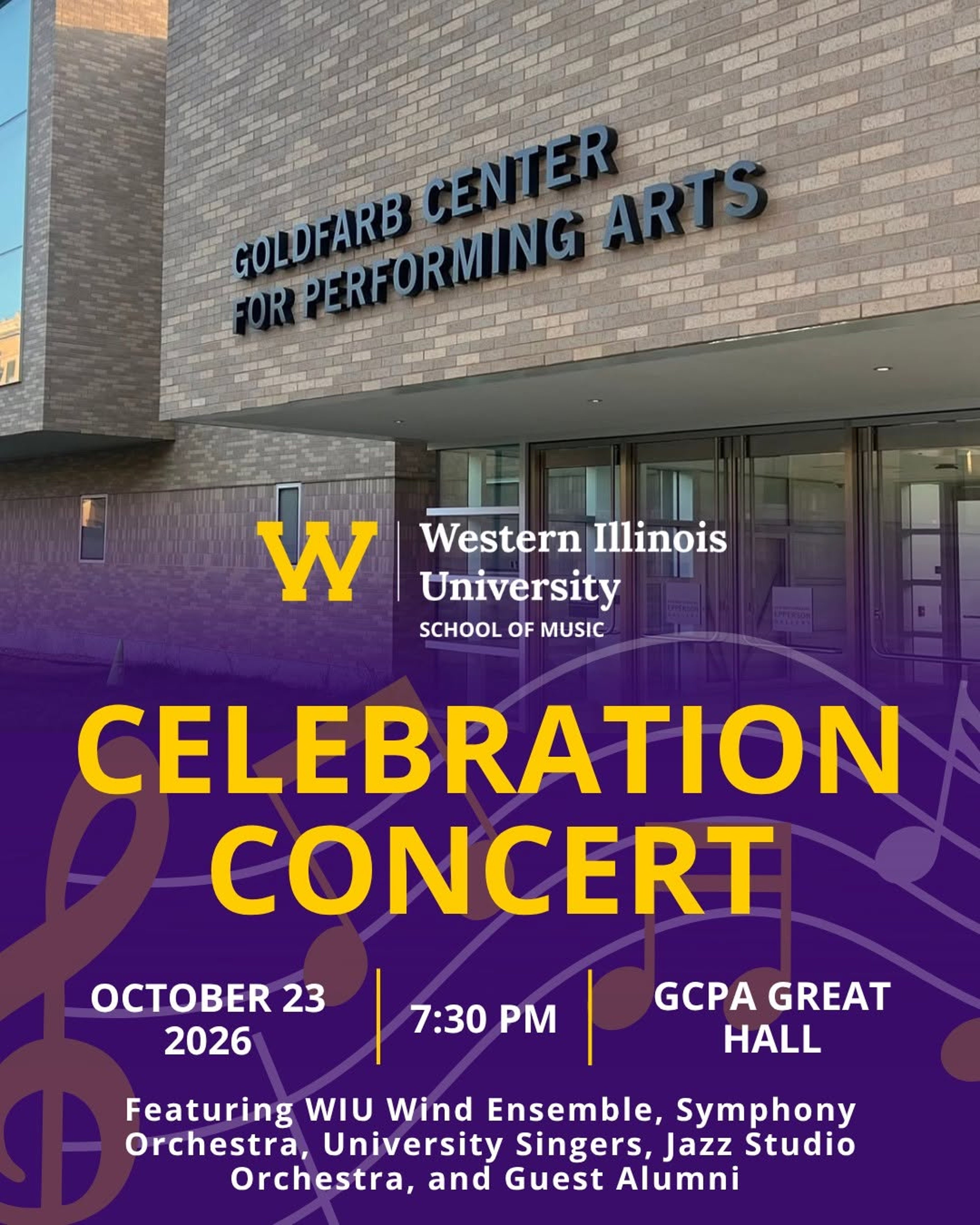 Celebration Concert Poster